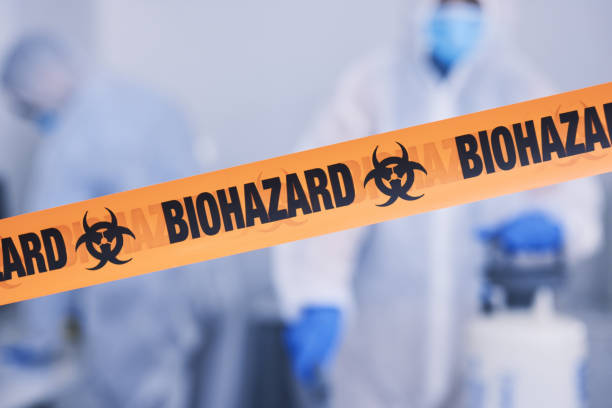 Professional Infectious Disease Decontamination technician working in Denton, NC